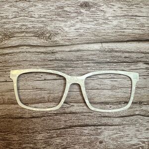 Pair Eyewear - White Pearlescent topper for The Kirby.
